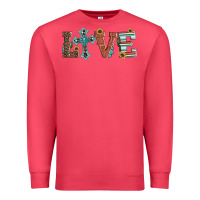 Cardinal western love with cross Premium Sweatshirt - Artiststas