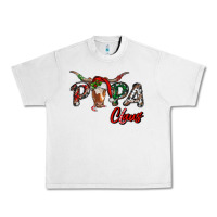 Lunar Rock Papa Claus With Long Horn Western Christmas Urban Heavy Tee - RanaPortraitStore