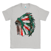 Moon Dust mexican flag indian headdress Classic Tee - RanaPortraitStore
