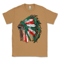 Toasted Coconut mexican flag indian headdress Classic Tee - RanaPortraitStore