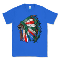 True Royal mexican flag indian headdress Classic Tee - RanaPortraitStore