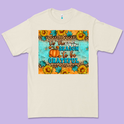 Tis' The Season To Be Grateful Premium Tee Designed By Artiststas