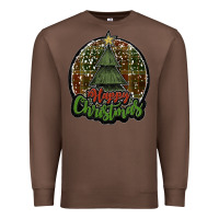 Chestnut happy christmas black Premium Sweatshirt - JahusDesignShop