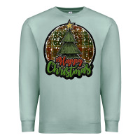 Seafoam happy christmas black Premium Sweatshirt - JahusDesignShop
