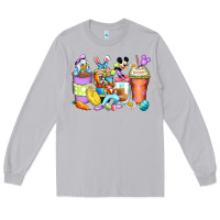 Moon Dust easter cartoon characters coffee cups Long Sleeve Tee - Zillion Design Studio