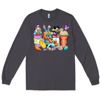 Smoke easter cartoon characters coffee cups Long Sleeve Tee - Zillion Design Studio