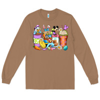 Toasted Coconut easter cartoon characters coffee cups Long Sleeve Tee - Zillion Design Studio