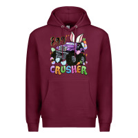 Burgundy egg crusher Premium Hoodie - MaliasSmallBusiness