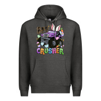Charcoal Heather egg crusher Premium Hoodie - MaliasSmallBusiness