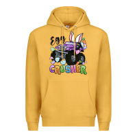 Mustard egg crusher Premium Hoodie - MaliasSmallBusiness