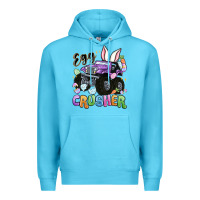 Ocean Blue egg crusher Premium Hoodie - MaliasSmallBusiness