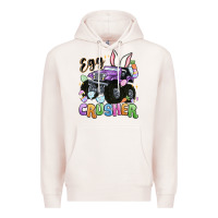 Pale Pink egg crusher Premium Hoodie - MaliasSmallBusiness