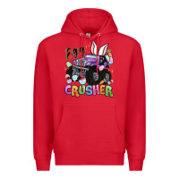 Red egg crusher Premium Hoodie - MaliasSmallBusiness