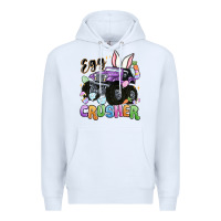 White egg crusher Premium Hoodie - MaliasSmallBusiness