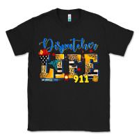 Black dispatcher life Classic Tee - Zillion Design Studio