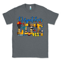 Charcoal Heather dispatcher life Classic Tee - Zillion Design Studio