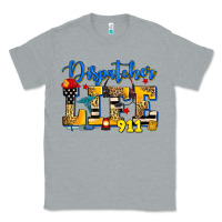 Heather Grey dispatcher life Classic Tee - Zillion Design Studio