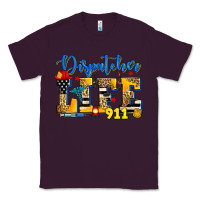 Plum dispatcher life Classic Tee - Zillion Design Studio