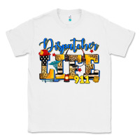 White dispatcher life Classic Tee - Zillion Design Studio