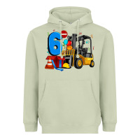 Matcha forklift birthday six Heavyweight Hoodie - Artiststas