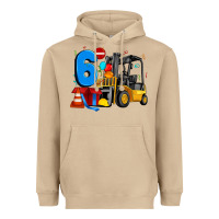 Mushroom forklift birthday six Heavyweight Hoodie - Artiststas