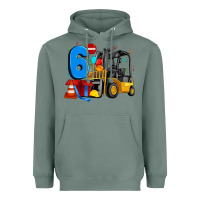 Sage forklift birthday six Heavyweight Hoodie - Artiststas