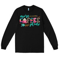 Black more coffee please Long Sleeve Tee - AdoDesignShop