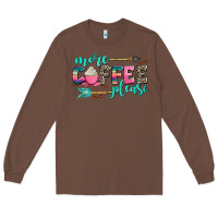 Chestnut more coffee please Long Sleeve Tee - AdoDesignShop