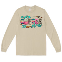 Mushroom more coffee please Long Sleeve Tee - AdoDesignShop
