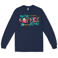 Navy more coffee please Long Sleeve Tee - AdoDesignShop