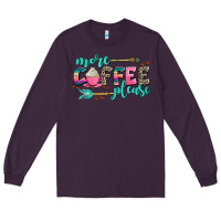 Plum more coffee please Long Sleeve Tee - AdoDesignShop