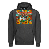 Charcoal Heather Easter eggs sunflower gemstone tumbler Easter Day Zipper Hoodie - Neo Western