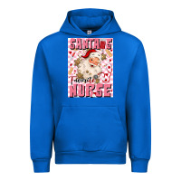 Cobalt santas favorite nurse Urban Hoodie - MaliasSmallBusiness