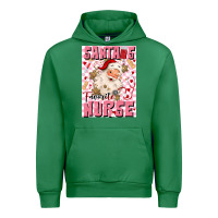 Emerald santas favorite nurse Urban Hoodie - MaliasSmallBusiness