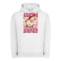 Pigment Lunar Rock santas favorite nurse Urban Hoodie - MaliasSmallBusiness