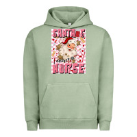 Pigment Oil Green santas favorite nurse Urban Hoodie - MaliasSmallBusiness