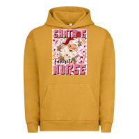 Pigment Peanut Butter santas favorite nurse Urban Hoodie - MaliasSmallBusiness
