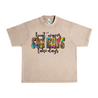 French Oak boat waves sun rays lake days Urban Heavy Tee - texasbilliewilder