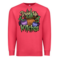 Cardinal Drink up witches white Premium Sweatshirt - JahusDesignShop