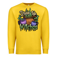 Lemon Drink up witches white Premium Sweatshirt - JahusDesignShop