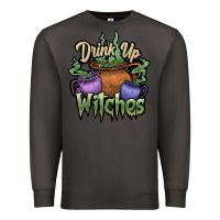 Smoke Drink up witches white Premium Sweatshirt - JahusDesignShop