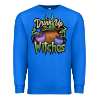 True Royal Drink up witches white Premium Sweatshirt - JahusDesignShop
