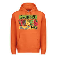 Carrot juneteenth vibes only Premium Hoodie - MaliasSmallBusiness