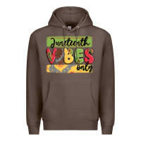 Coffee juneteenth vibes only Premium Hoodie - MaliasSmallBusiness