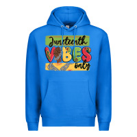 True Royal juneteenth vibes only Premium Hoodie - MaliasSmallBusiness
