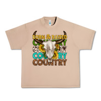 Burro born and raised country western Urban Heavy Tee - texasbilliewilder