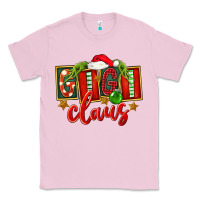 Bubblegum Pink Christmas Gigi Claus Classic Tee - FaDigitalArtStudio