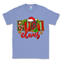 Colony Blue Christmas Gigi Claus Classic Tee - FaDigitalArtStudio