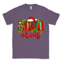 Lavender Christmas Gigi Claus Classic Tee - FaDigitalArtStudio