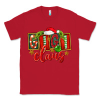 Red Christmas Gigi Claus Classic Tee - FaDigitalArtStudio